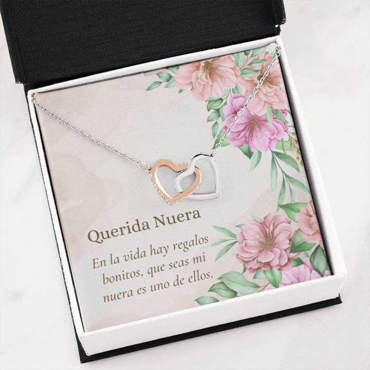 Daughter In Law Necklace, Latina Daughter In Law Gift Necklace  Collar Para Nuera  Heartfelt Spanish Gift Nuera Gift for Daughter-in-law