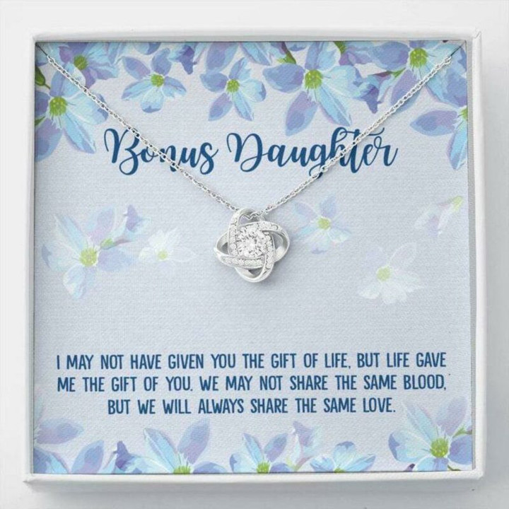 Daughter Necklace, Stepdaughter Necklace, Bonus Daughter Unbiological Daughter Gift Necklace