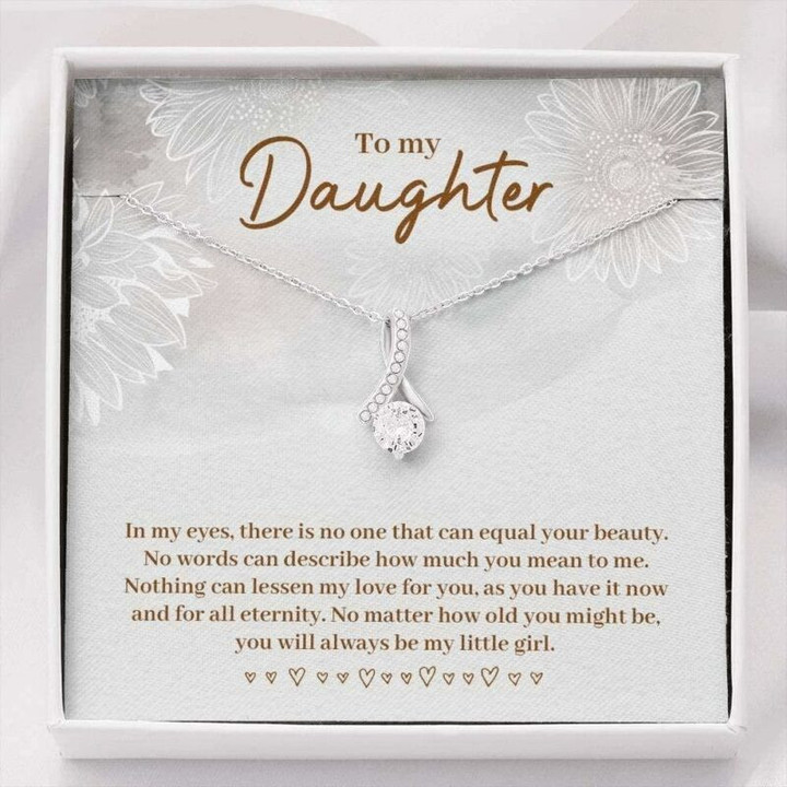 Daughter Necklace, Stepdaughter Necklace, To my daughter necklace gift  gift for daughter from mom