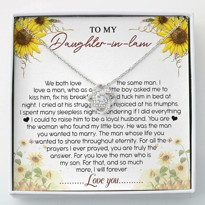 Daughter-in-law Necklace, To My Daughter-in-Law Necklace Gifts Gift For Daughter In Law