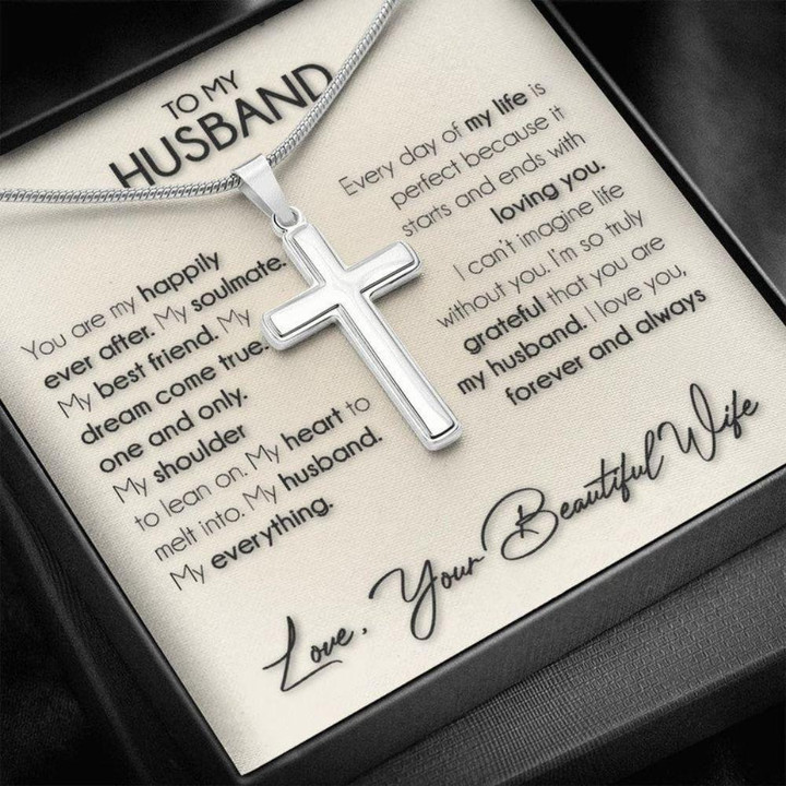 Husband Necklace gift, To My Husband Necklace gift Gifts, Anniversary Gift For Husband From Wife, Wedding Gift