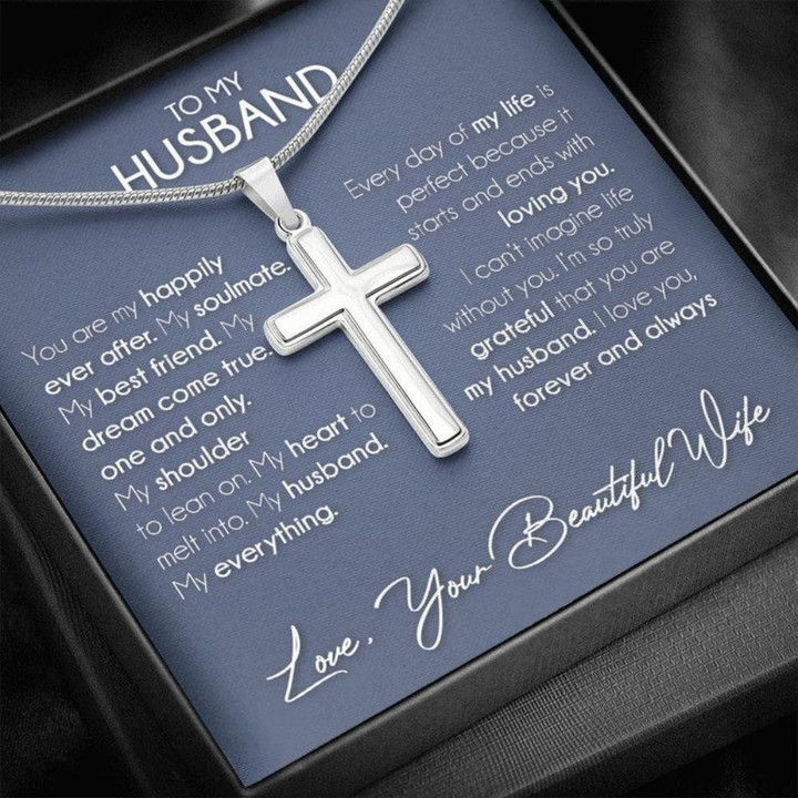 Husband Necklace gift, To My Husband Necklace gift Gifts, Anniversary Gift For Husband From Wife, Wedding Gift