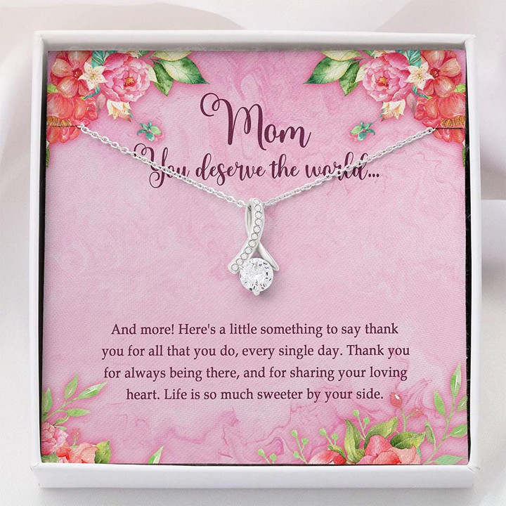 Mom Necklace Gift, Mother Necklace  Mom Gift Necklace
