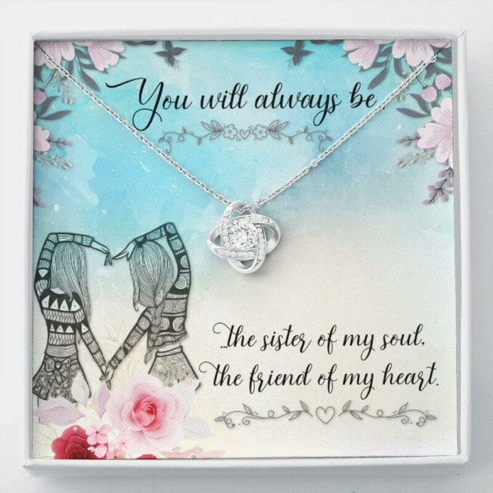 Sister Necklace Gift, Soul Sister Best Friend Necklace, BFF, Bestie, Soul Sister, Bridesmaid Gift