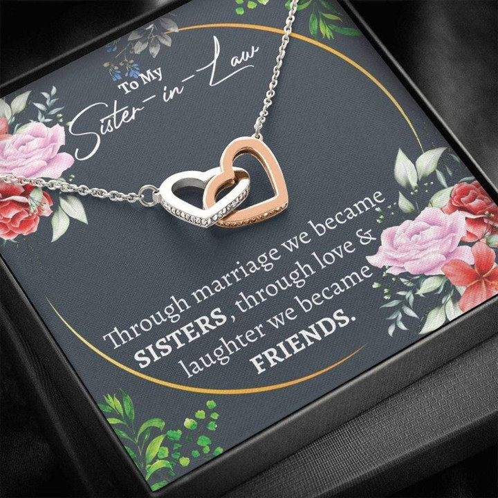 Sister Necklace Gift, Sister In Law Gift, Sister In Law Wedding, Future Sister In Law, Sister In Law Necklace, Christmas Gift