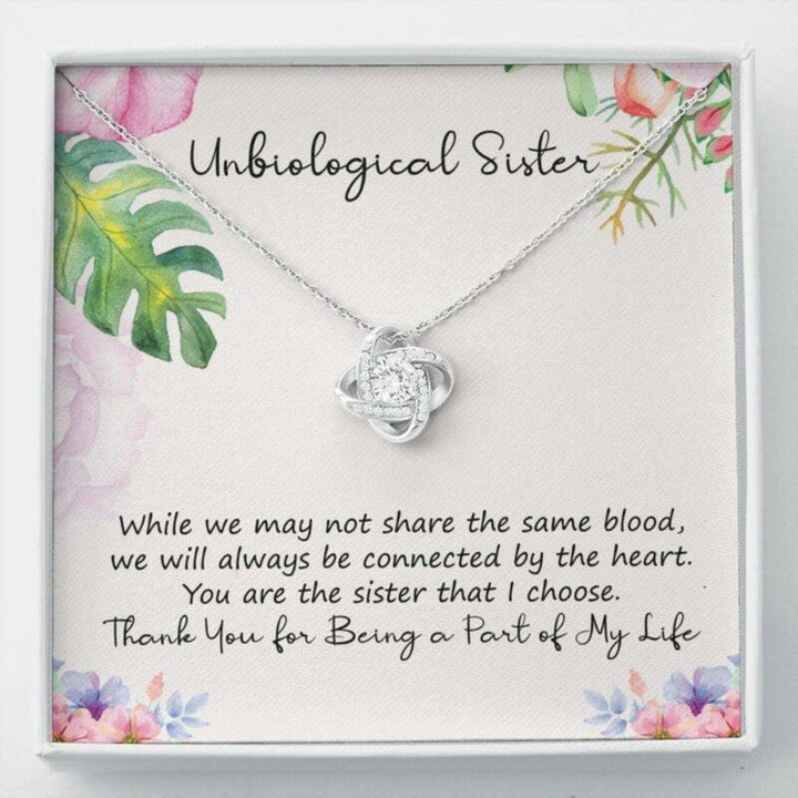 Sister Necklace Gift, Unbiological Sister Necklace Gift, Gift For Best Friend Soul Sister Bridesmaid BFF Sister In Law