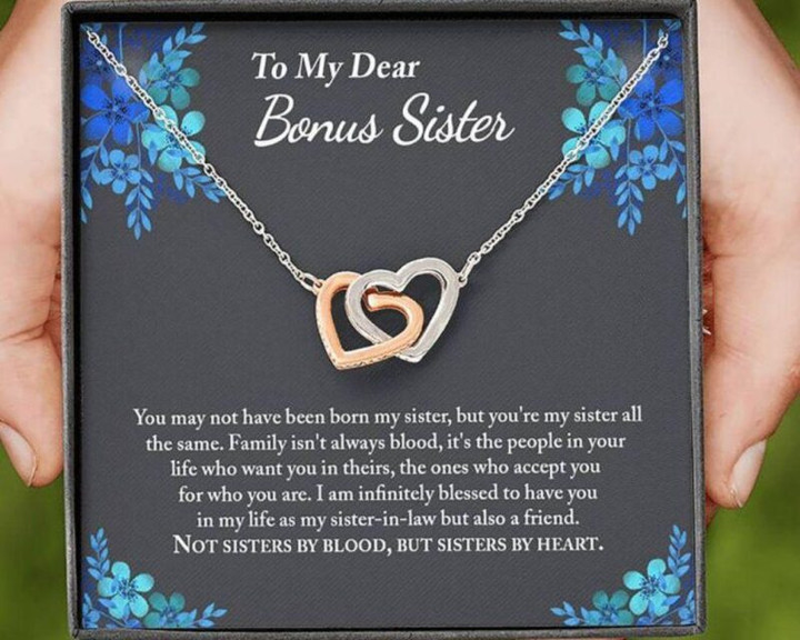 Sister Necklace Gift, Bonus Sister Necklace Gift Gift, Sister In Law
