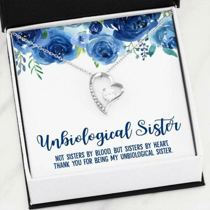 Sister Necklace Gift, Unbiological Sister Necklace Gift  Best Friend Gift