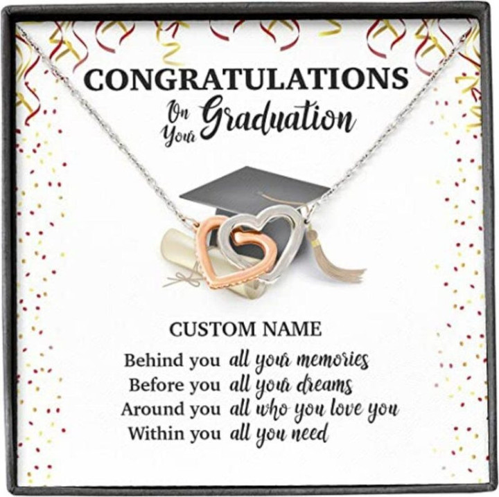 Granddaughter Graduation Gift, Niece Necklace, Inspirational Graduation Gift Necklace For Her Girls Senior 2022