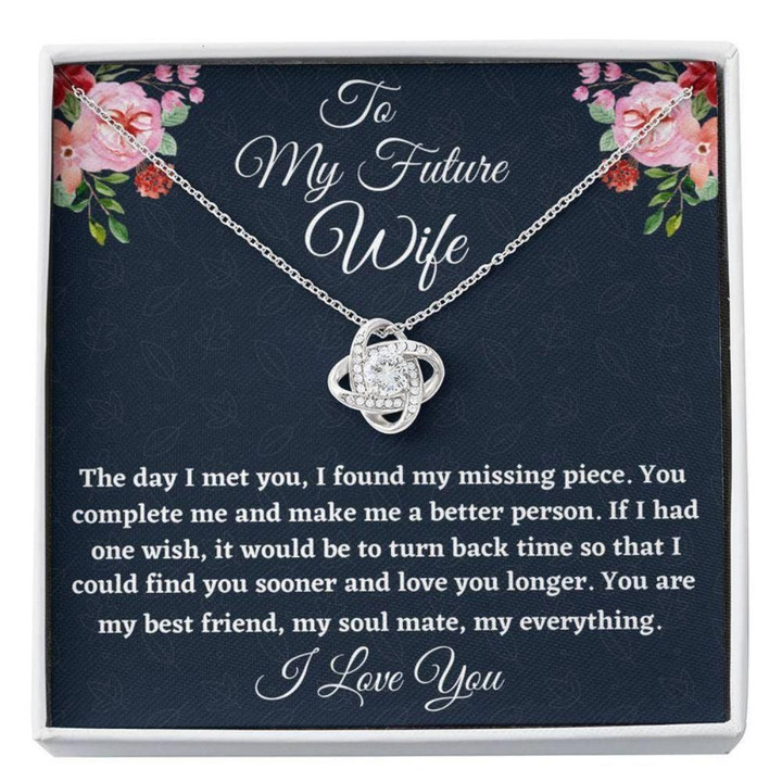 Future Wife Necklace Gift, To My Future Wife Necklace Gift Gift, Necklace For Her Anniversary, Gift For Engaged