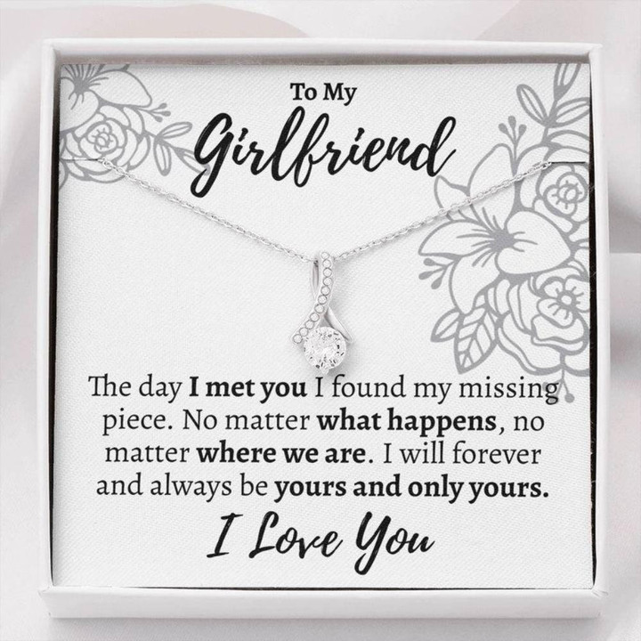 Girlfriend Necklace Gift, Girlfriend Gift, Thoughtful Gift For Girlfriend, Girlfriend Birthday Necklace, Romantic Gift For Girlfriend
