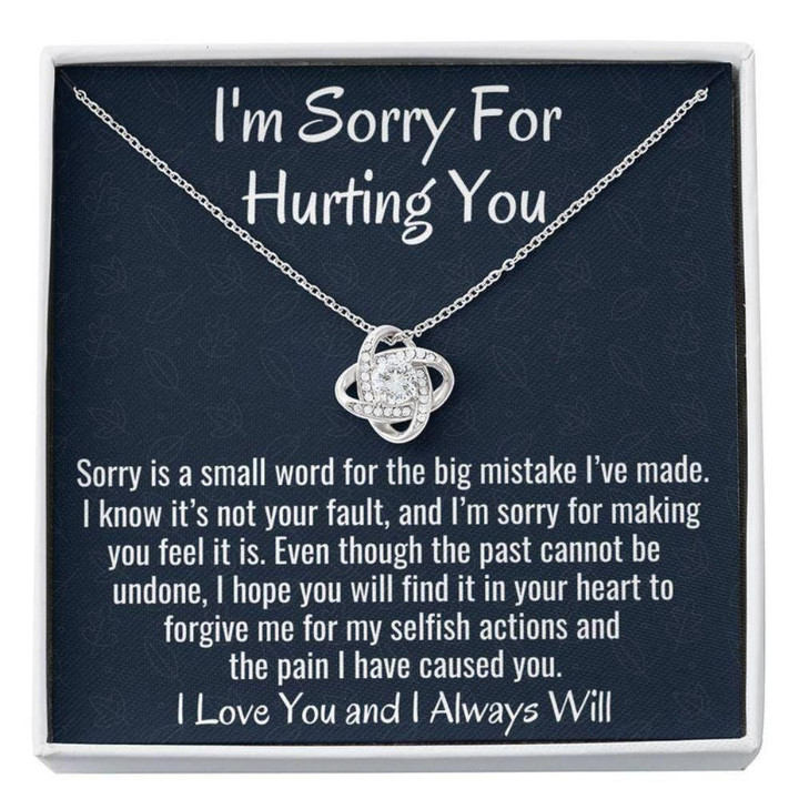 Girlfriend Necklace Gift, Wife Necklace, I�m Sorry Gift, Apology Gift For Partner Wife Or Girlfriend Loved One