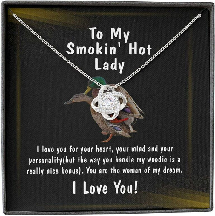 Girlfriend Necklace Gift, Future Wife Necklace Gift, Soulmate Necklace Gift For Her, Smokin Hot Lady, Future Wife Girlfriend Necklace Gift