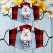 Just A Girl Who Loves Samoyeds All Over Print Adjustable Veil