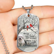 Maltese Poodle-Never Go Away-Necklace