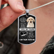 Yellow Labrador-I will be yours-Luxury Necklace