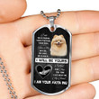 Pomeranian-I will be yours-Luxury Necklace