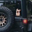 French Bulldog-On The Move Window Car Sticker