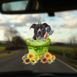American Pitbull Terrier-Garden Pot Two Sided Ornament
