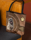 Cairn Terrier-Lady&Dog Cloth Tote Bag