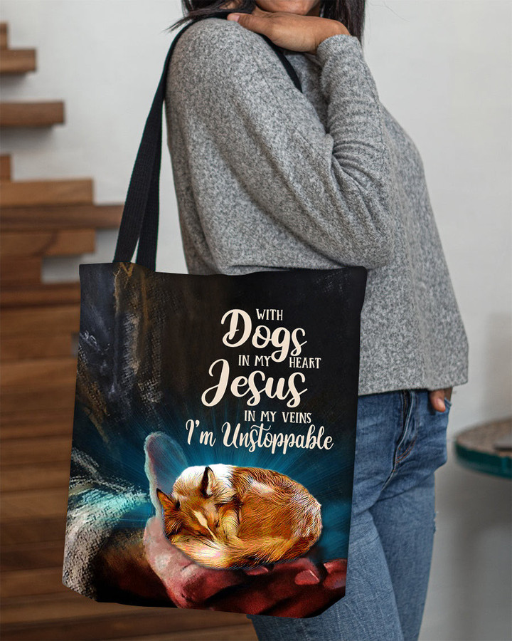 Sheltie In My Heart-Cloth Tote Bag