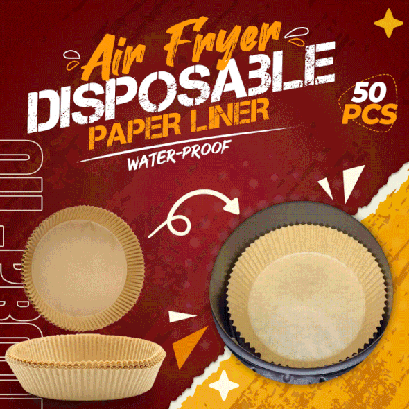 Air Fryer Disposable Paper Liner (7.9 Inches, 100 pcs)