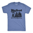 Bigfoot Saw Me Men's Tshirt