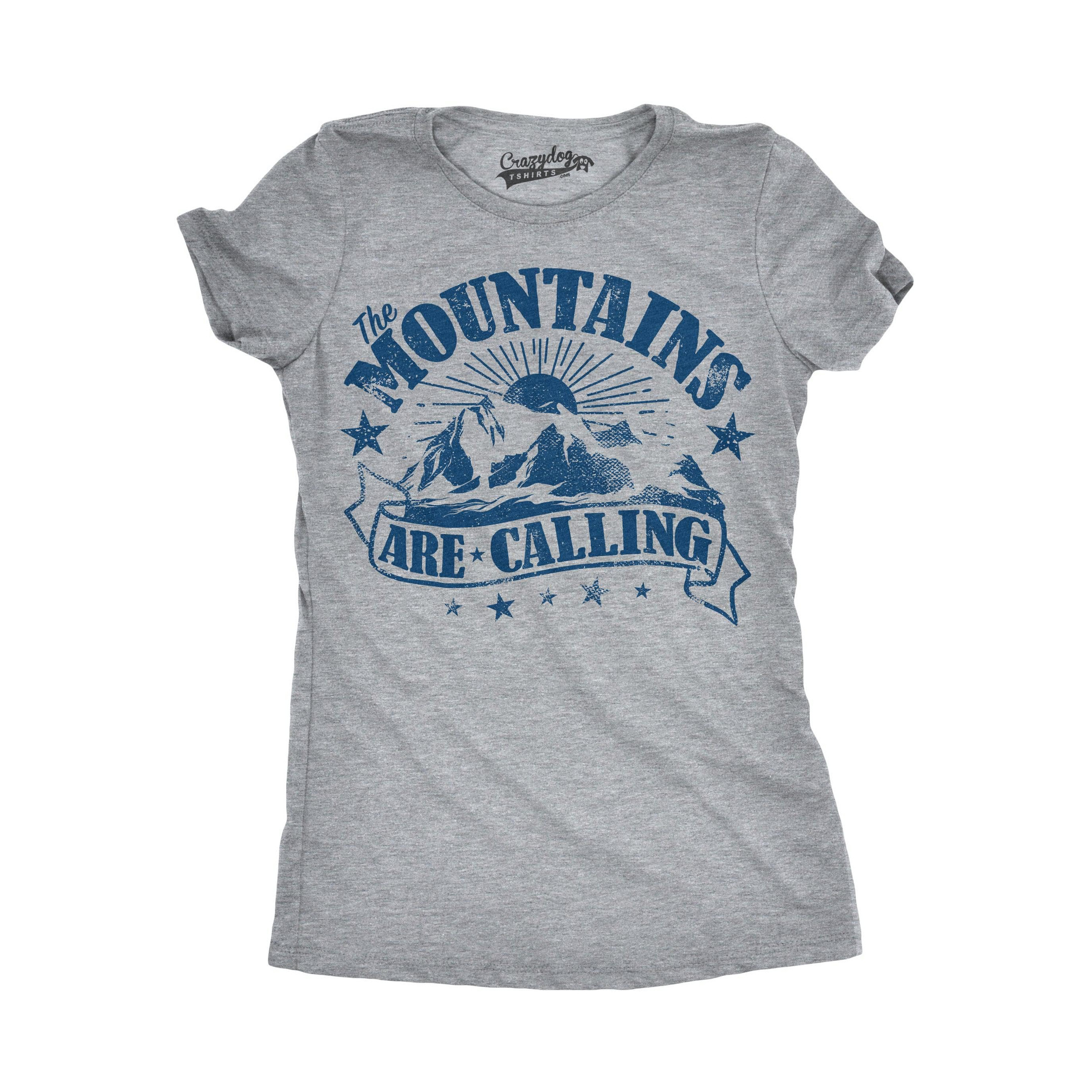 The Mountains Are Calling Women's Tshirt