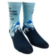 Women's The Mountains Are Calling And I Must Go Socks