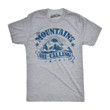 The Mountains Are Calling Men's Tshirt
