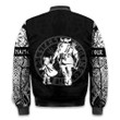 Viking Warrior Nordic Mythology I Ask Odin For A Valkyrie And He Sent Me My Daughter Personalized All Over Print Bomber