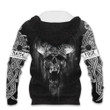 Viking Skull Valhalla Is Calling And I Must Go Personalized All Over Print Hoodie