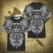 Viking Old Norse King Of Asgard Odin The All Father Tattoo Design All Over Print T-Shirt