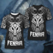 Viking Celtic Fenrir - Wolf Of Odin Ragnarok All Over Print T-Shirt