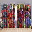 Native American Pow Wow Blackout Thermal Grommet Window Curtains Pi160502 - Amaze Style™-Curtains