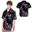 Bowling American Independence Day 4th Of July Fireworks Men Hawaiian Shirt - Gift For Bowling Lovers