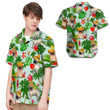 Pug Wearing Mexican Hat Tropical Men Hawaiian Shirt For Dog Lovers From Mexico - Gift For Pug Dog Lovers