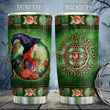 Halloween Green Witch Nature Stainless Steel Tumbler