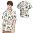 Flute Coconut Tree Hibiscus Men Hawaiian Shirt For Flute Lovers This Summer