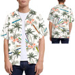Flute Coconut Tree Hibiscus Men Hawaiian Shirt For Flute Lovers This Summer