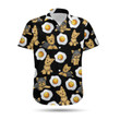 Yorkshire Terrier Cute Eggs Tropical Women Hawaiian Shirt For Dog Lovers In Summer