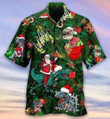 Dinosaur Enjoy Christmas Hawaiian Shirt