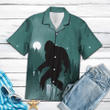 Larvasy Bigfoot Hawaiian Shirt Aloha Shirt For Summer