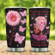 Larvasy Afro Women Brc I Am The Storm Stainless Steel Tumbler