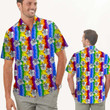 LGBT Hibiscus Men Hawaiian Shirt