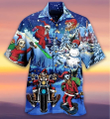Merry Christmas With Skull Hawaiian Shirt