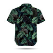 Black Cats Tropical Palm Tree Leaves Women Hawaiian Shirt For Pet Lovers - Gift For Cat Lovers