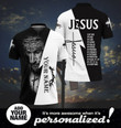 Jesus Is My God Personalized Custom Name Short Sleeve Polo Shirt