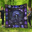 Witch Soul Halloween Quilt Blanket