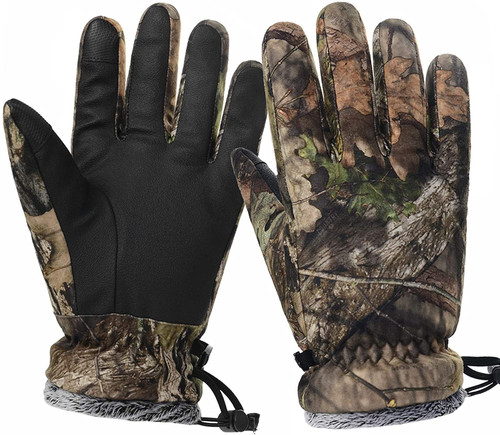 Camouflage Hunting Gloves Full Finger Winter Windproof Accessories